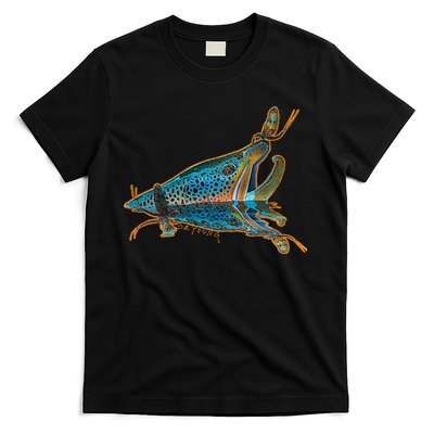 Brown Trout Fishing Emigrant Riser Fly Fishing T-Shirt
