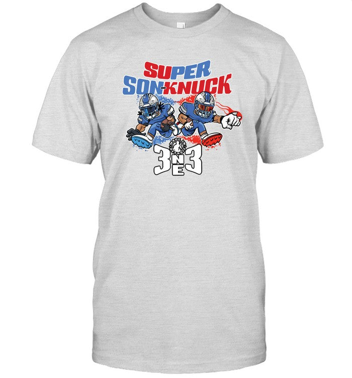 Made In Detroit Super Son-Knuckles Lions T-Shirt