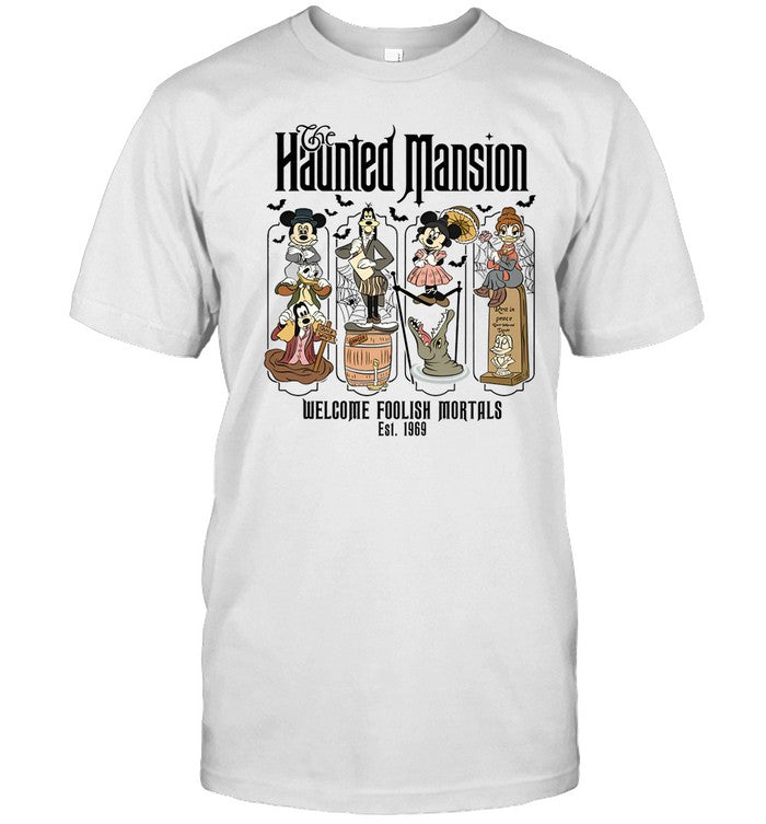 Haunted Mansion Welcome Foolish Mortals Est 1969 Shirt