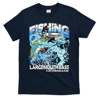 Catch And Release Largemouth Bass Fishing T-Shirt
