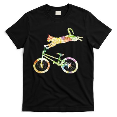 Cat Bike Cycling Bicycle Your Gift Collection T-Shirt