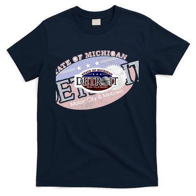 Cool Detroit Motor City Motown Logo T-Shirt