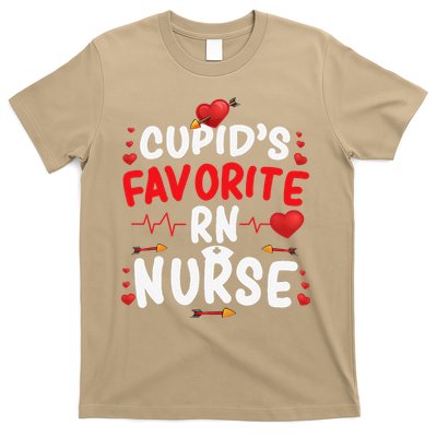 Cupid's Favorite RN Nurse Cute Valentine's Day Nurses Gifts T-Shirt