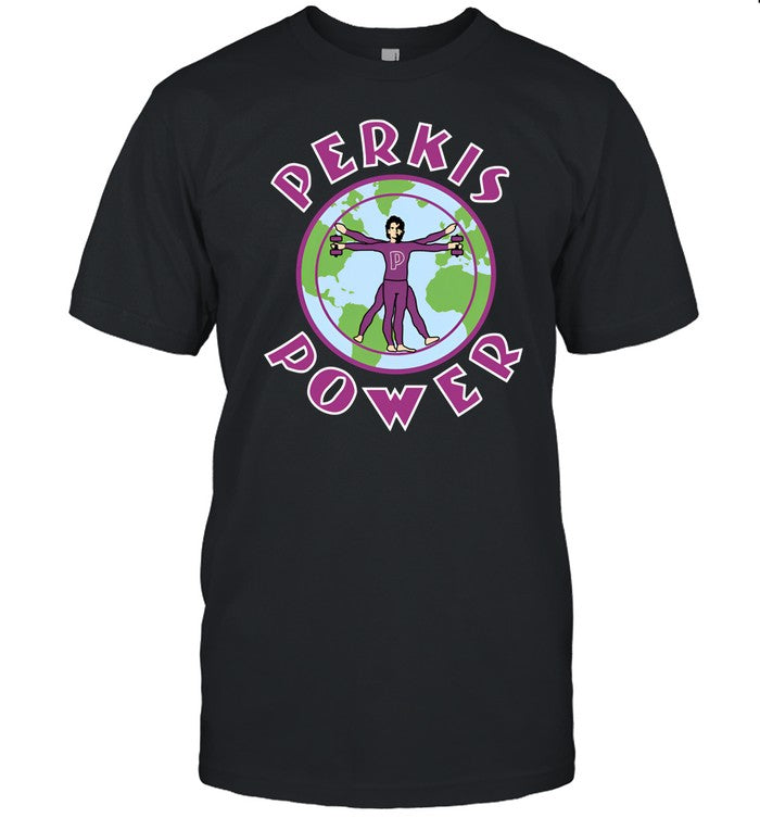 Jason Kelce Travis Kelce Wearing Perkis Power Shirt