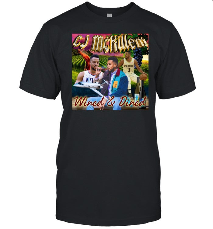 Joelvenile Cj Mccollum Cj Mckillem Wined And Dined Shirt