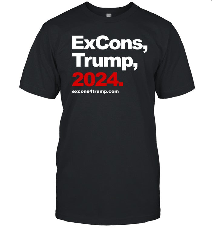 Tyrone Muhammad Wearing Excons Trump 2024 Shirt