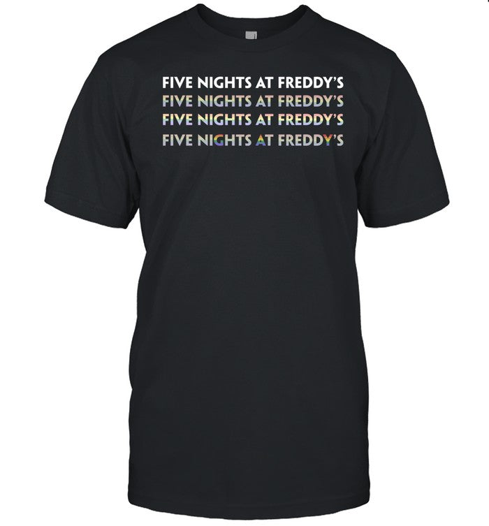 Krisskulls Five Nights At Freddy's Lgbt Flag Shirt