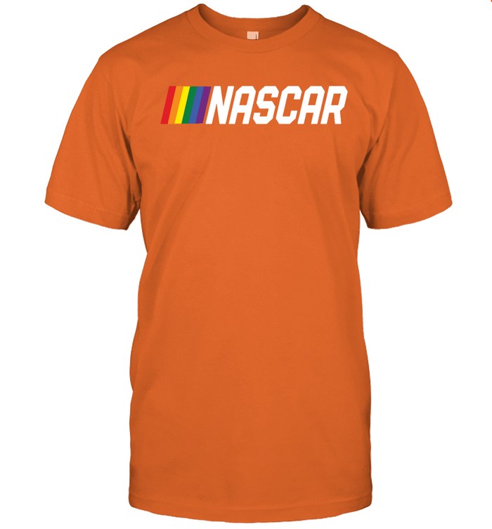 NASCAR Checkered Flag Logo Pride Tee