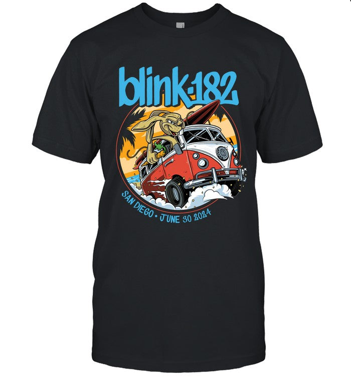 Shirt Blink-182 June 30 2024 San Diego Limited