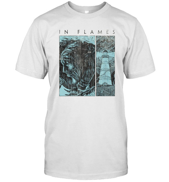 T-Shirt In Flames Siren Charms Limited