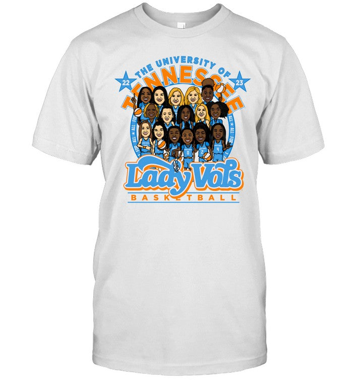 Lady Vols Caricature NIL Shirt_1