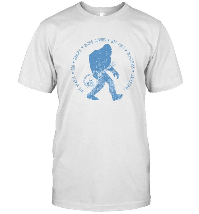 Limited Big Hearts Bbq Banjos Blood Donors Big Foot Bluegrass Basketball Shirt