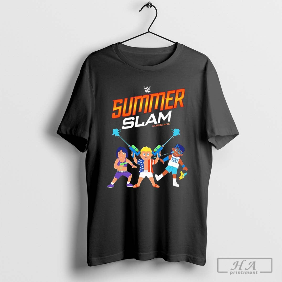 Summer Slam Cleveland cartoon funny shirt
