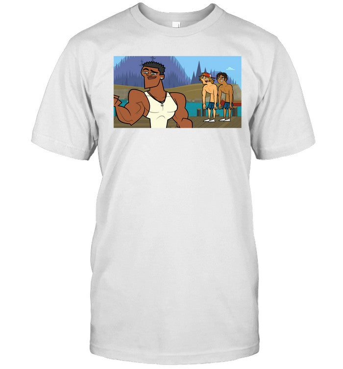 Shirt Total Drama Wayne And Raj Looks At Caleb