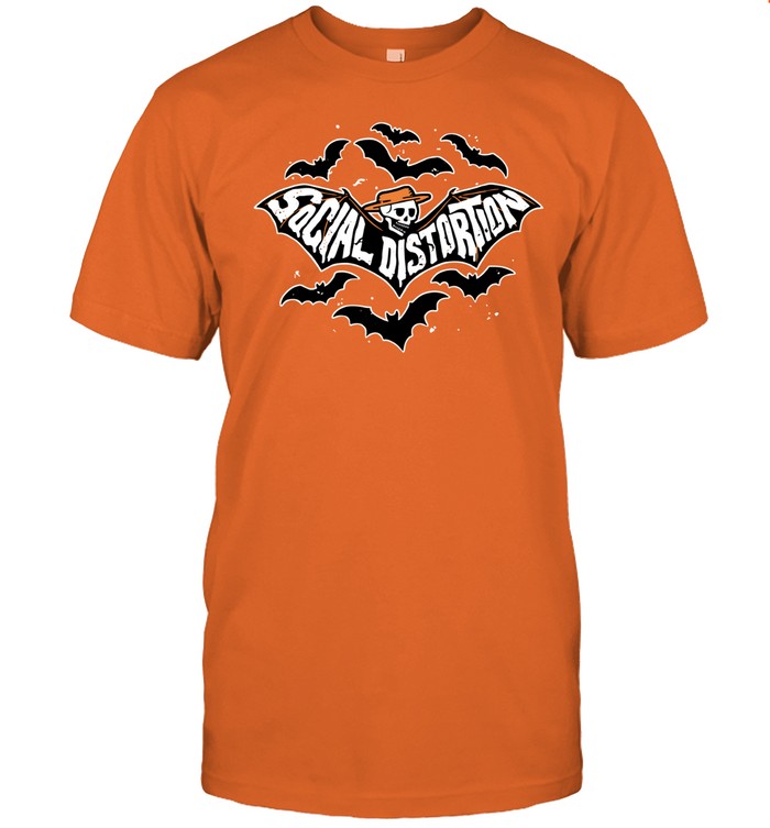 Limited Social Distortion Skelly Bat Shirts