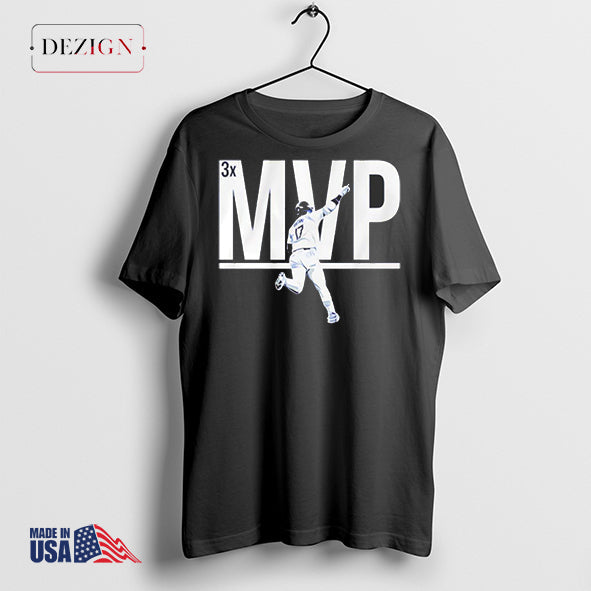 Shohei Ohtani 3x MVP Los Angeles Dodgers signature tshirt