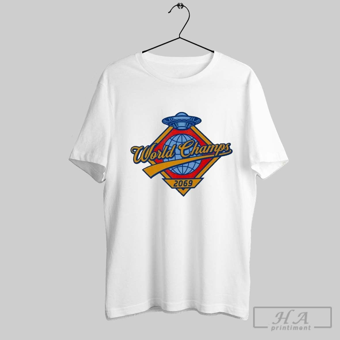 Team Alienlabs World Champs 2069 Ufo T Shirts