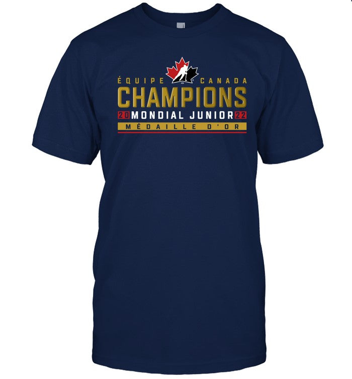 2022 IIHF World Junior Ice Hockey Canada Championships Tee