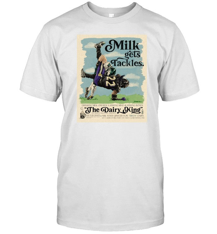 Dhwanisaraiya Milk Gets Tackles T Shirt