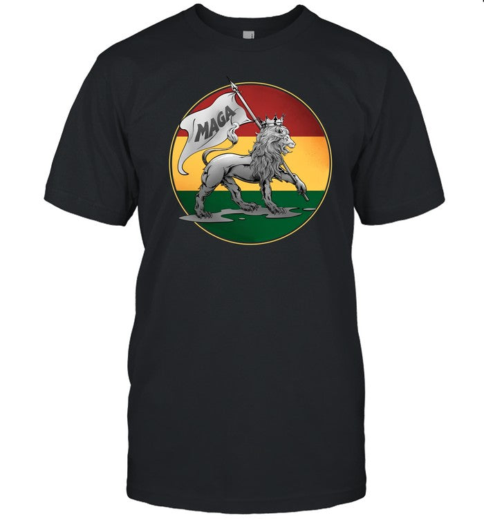 Shirt Maga Conquering Lion