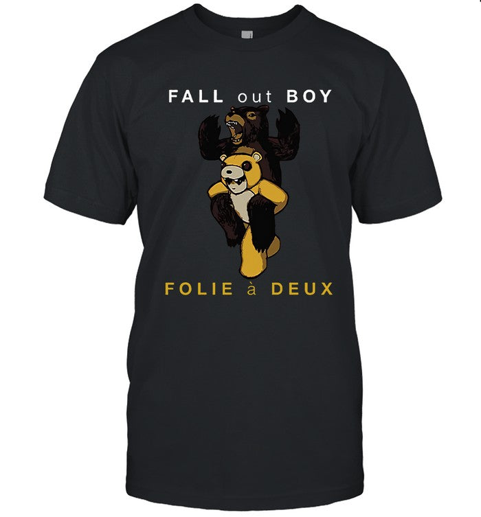 Limited Fall Out Boy Folie à Bleu T-Shirt