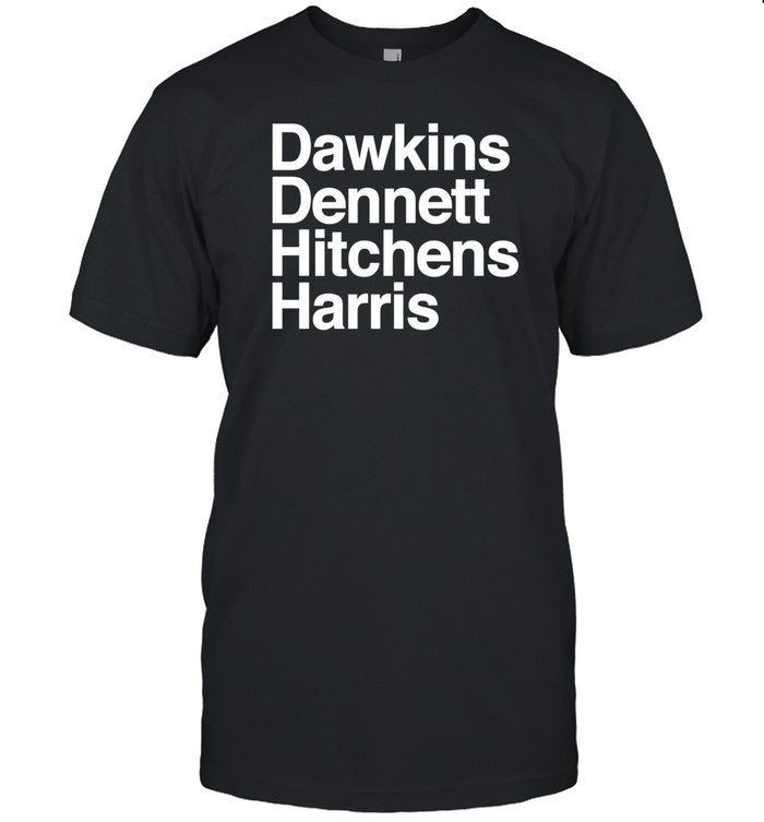 Shirt Dawkins Dennett Hitchens Harris