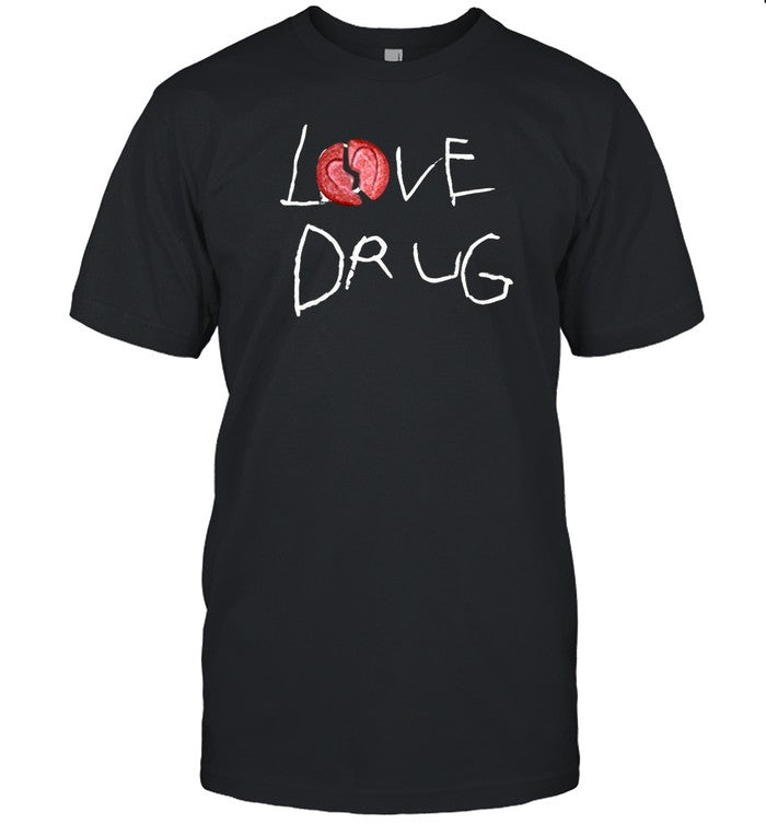 Shirt Grindhard Dark Grey Love Drug