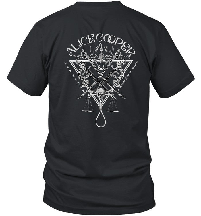 Alice Cooper Trial Of Terror Limited T Shirt