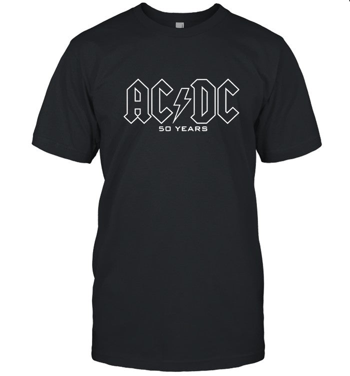 ACDC 50 Years Of Logo Shirt