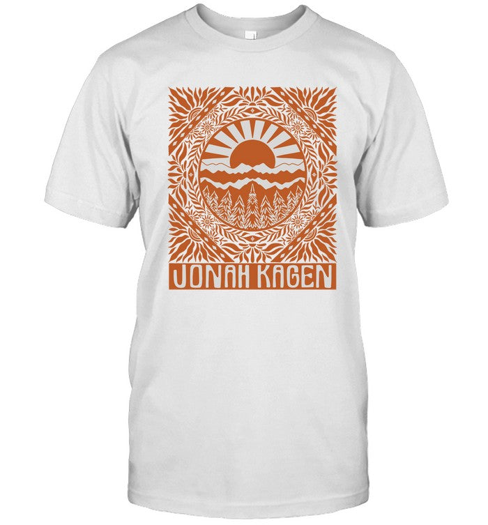 Jonah Kagen Burnt Orange Sun T-Shirt