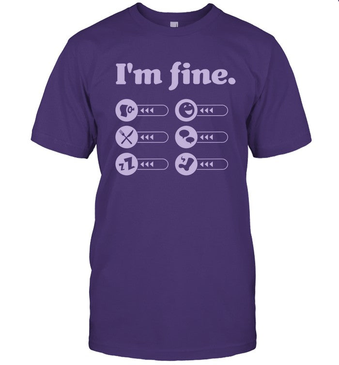 Kelsey Impicciche I'm Fine T-Shirt