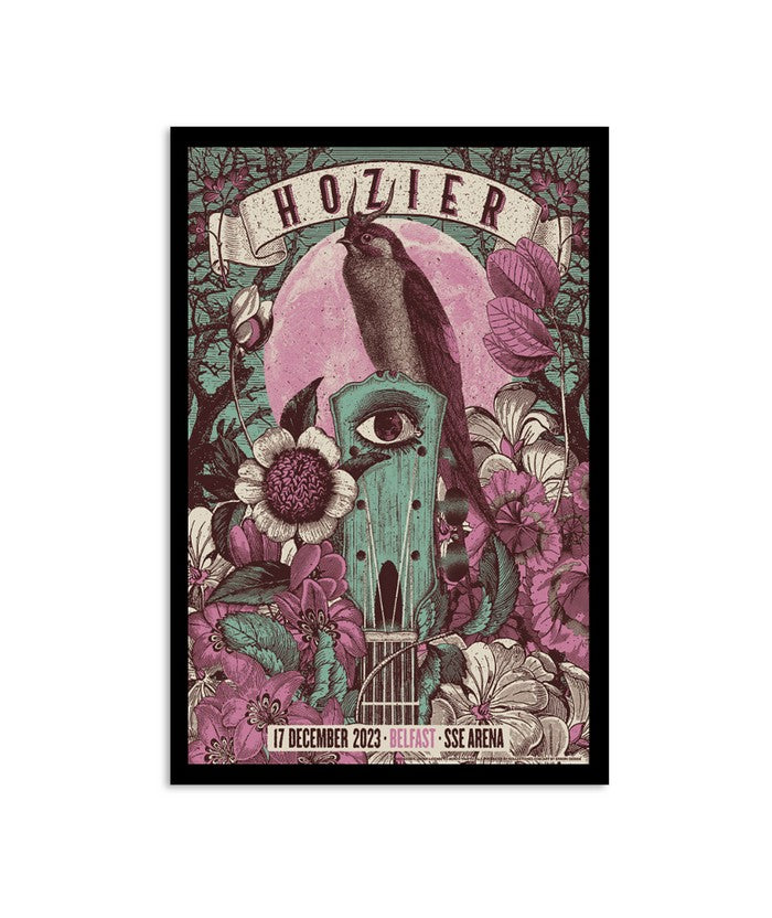 Hozier December 17, 2023 SSE Arena, Beldast Poster