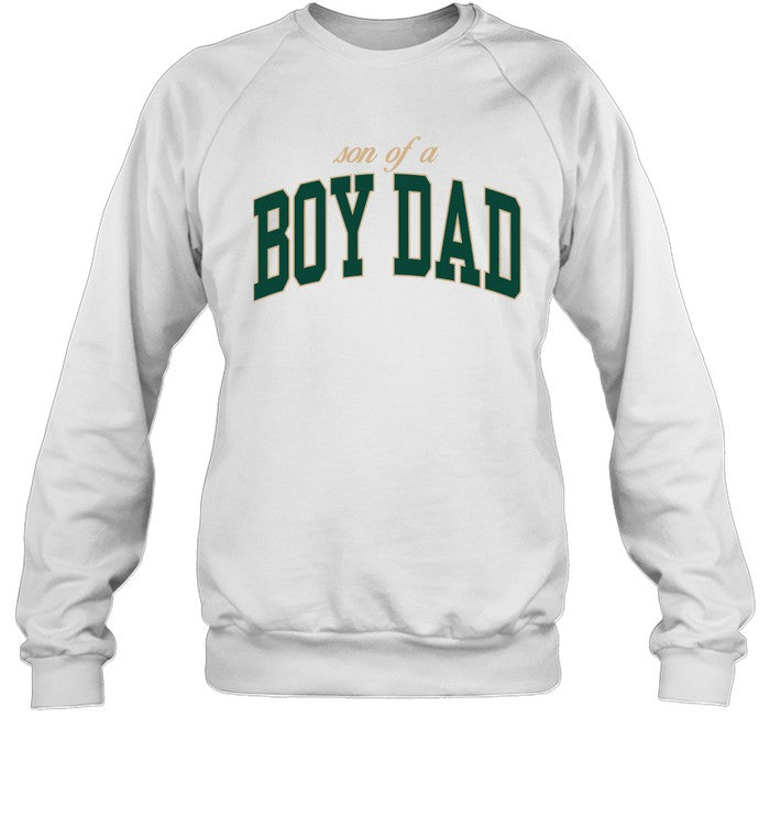 Son Of A Boy Dad Applique Sweatshirt