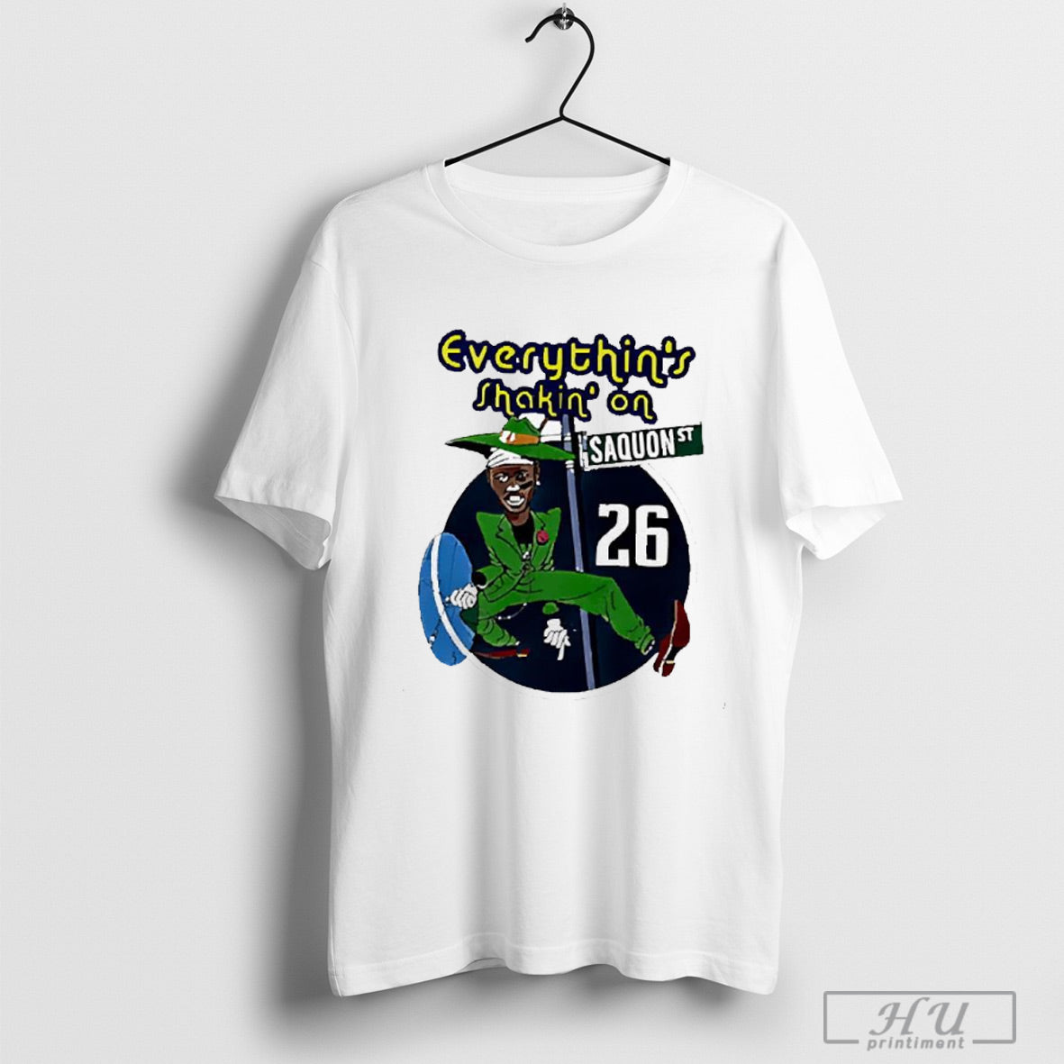 Saquon Everythings Shaking On Saquon St 26 2025 T Shirt Sweatshirt