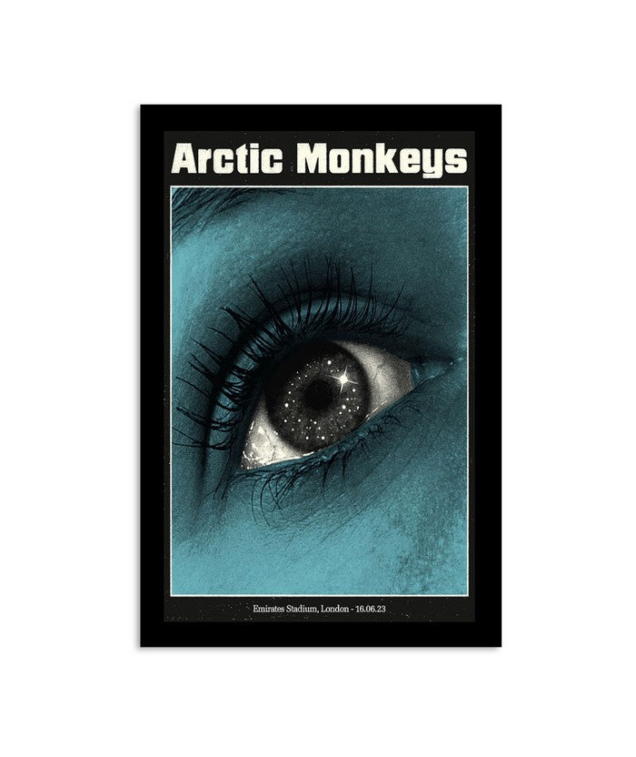 Poster Arctic Monkeys Emiradium London June 16 2023 Limited