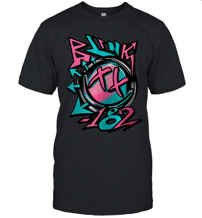 New Blink-182 Self-Titled Graffiti Art Shirt