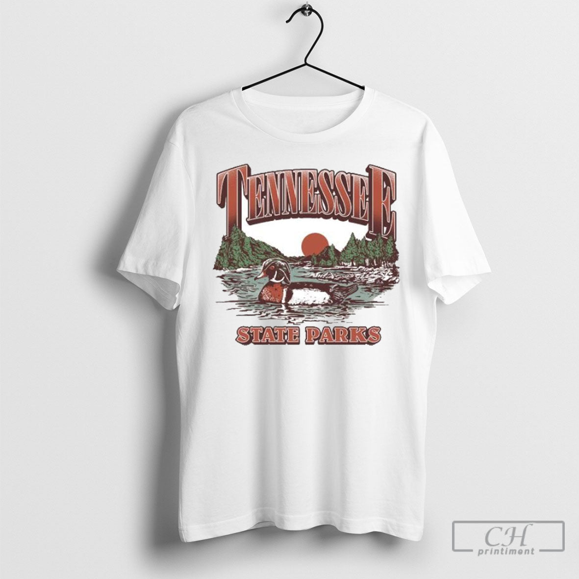 Tennessee State Parks Tnsp Wood Duck T Shirt
