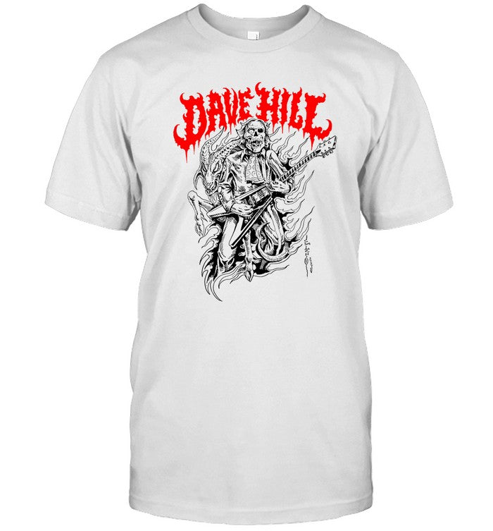 Mr. Dave Hill Shredding Skullface Shirt