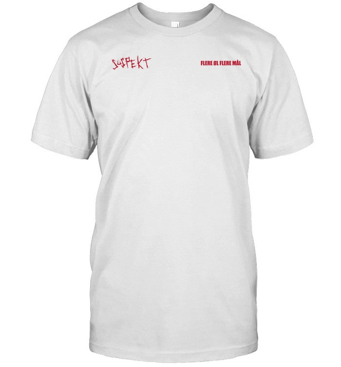 2024 Suspekt Flere Ol Flere Mal Patter 4 0 Shirt