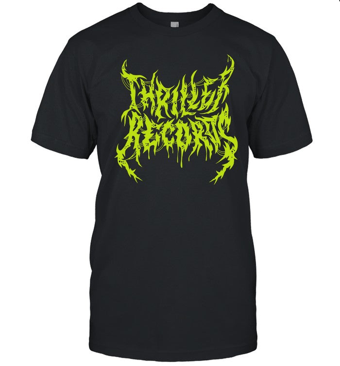 Shirt Thrillerrecords Thriller Records Metal Logo Black