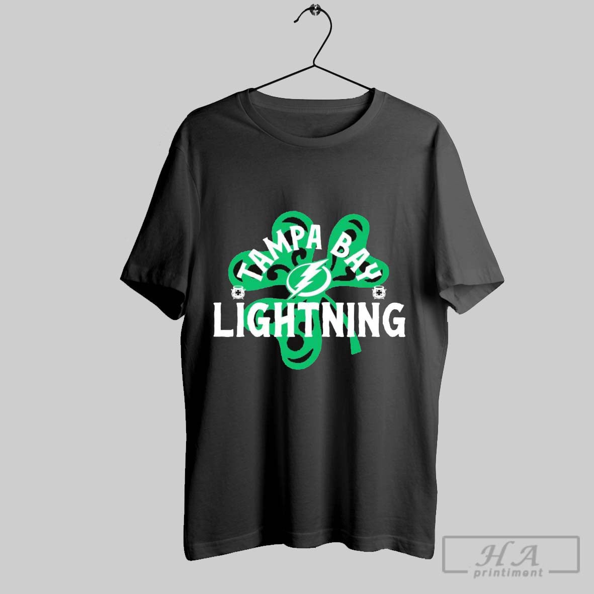 Tampa Bay Lightning 2025 St Patricks Day Richmond Shamrock T Shirt