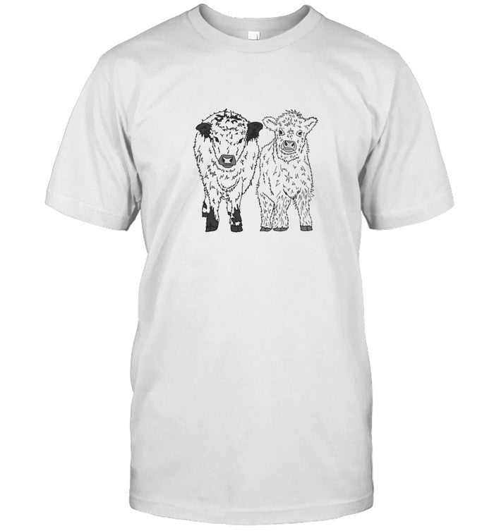 katie van slyke Poppy & Petunia Sketch shirt