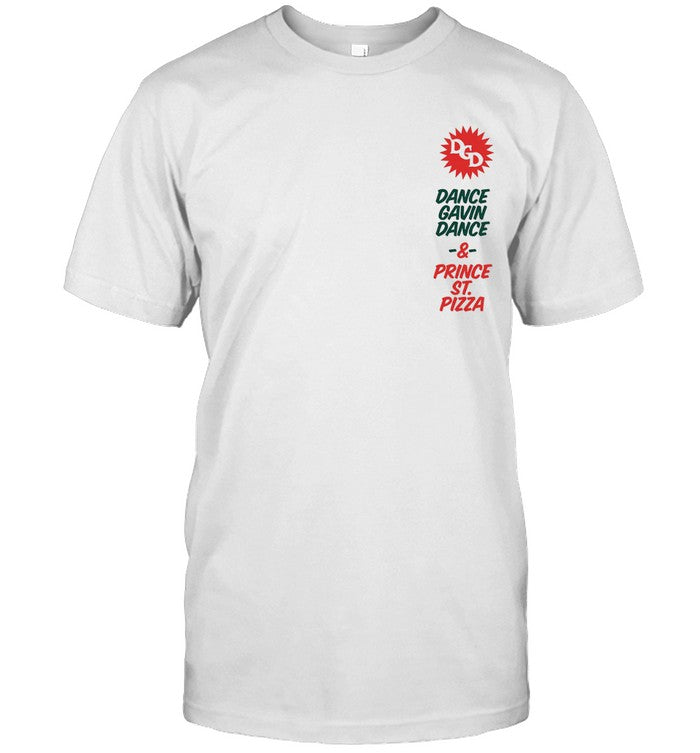 Limited Dance Gavin Dance & Prince St. Pizza 2024 T-Shirt
