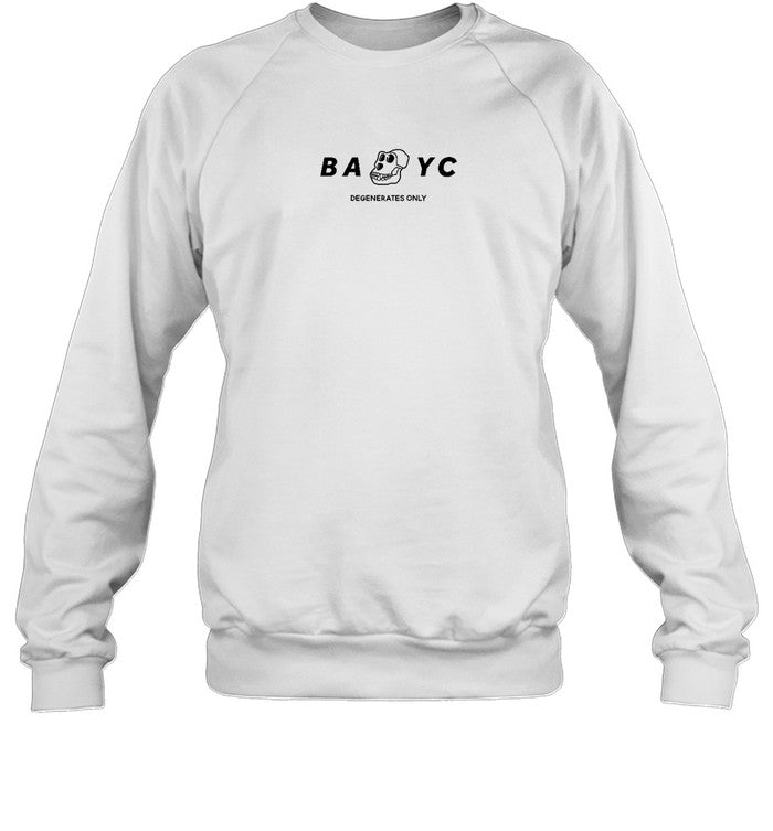 Stephen Curry sporting a Bored Ape Yacht Club sweatshirt Dallas Tee