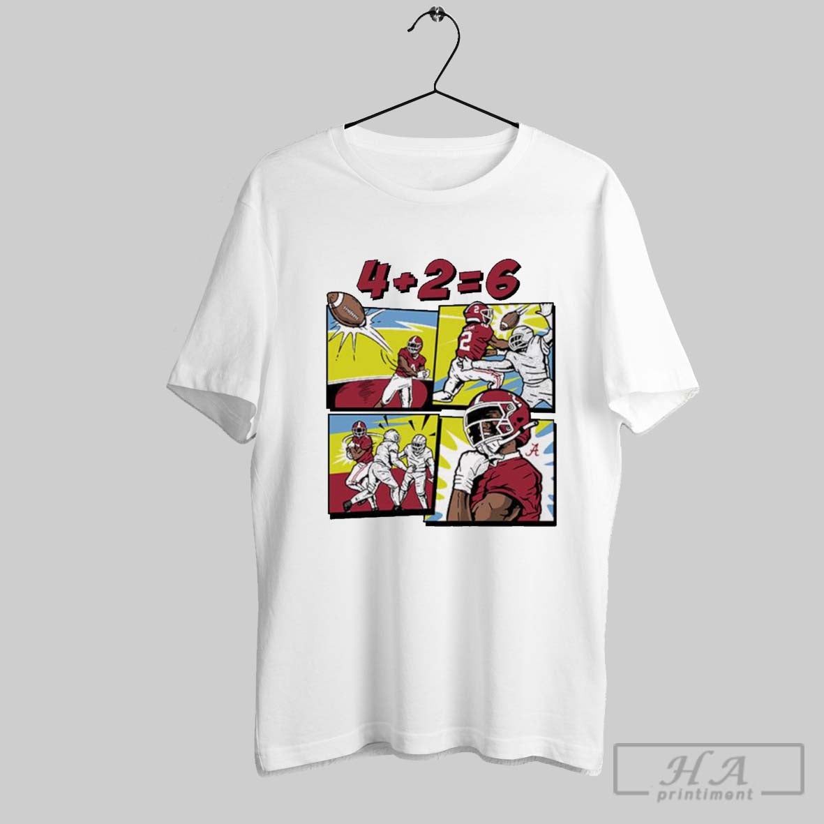 Ryan Williams Alabama Ncaa Football Lights The Catch Comic T Shirt
