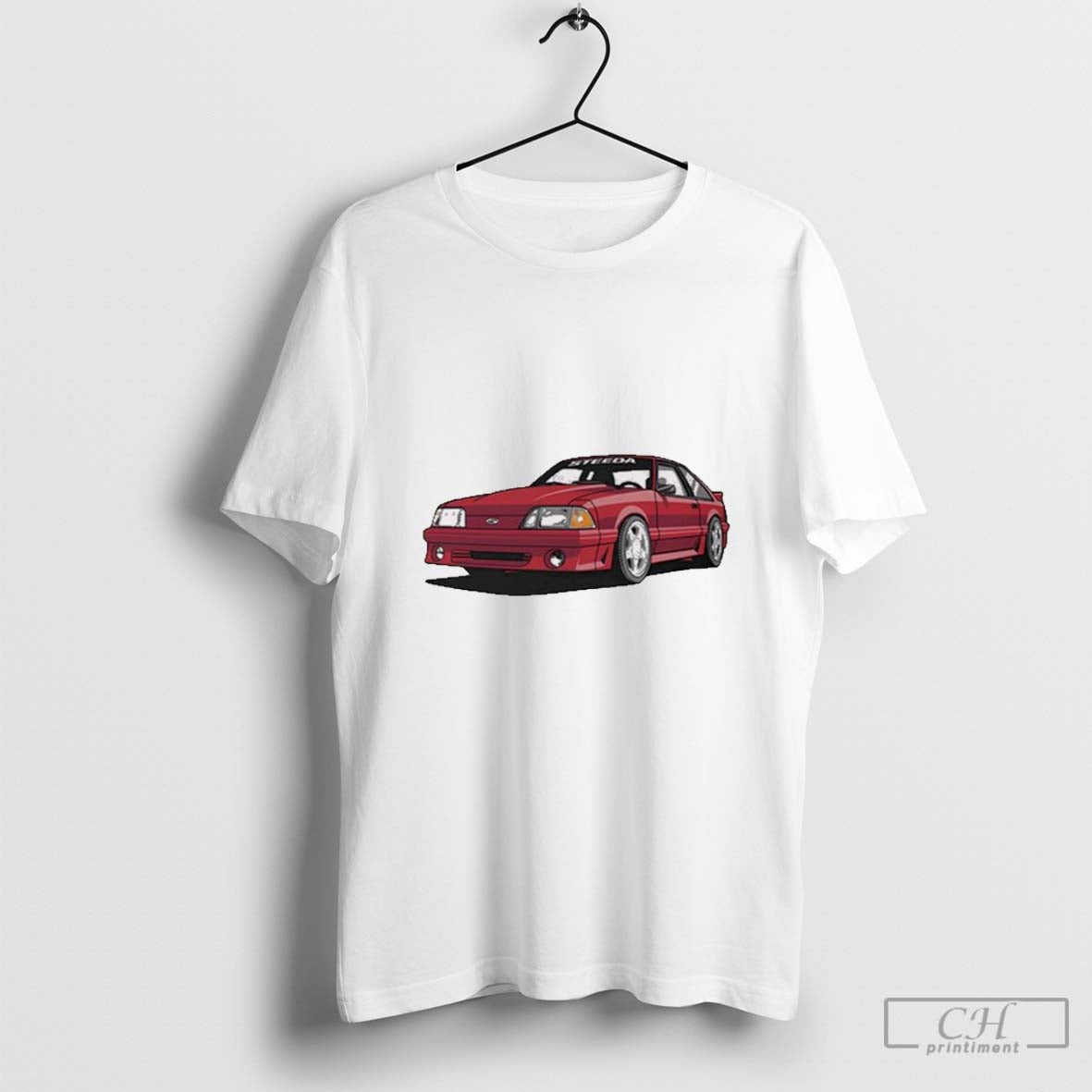 Steeda Fox Body Red 2024 t-shirt