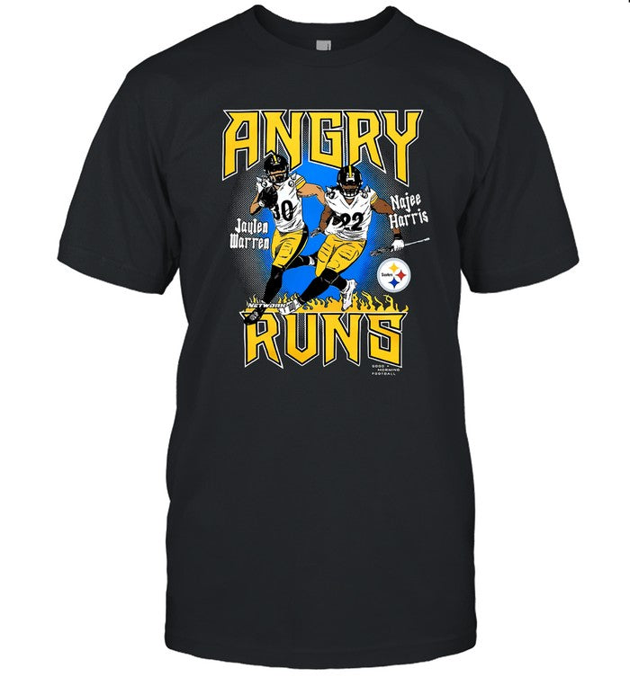 Jaulen Warren And Najee Harris Angry Runs Limited Shirts
