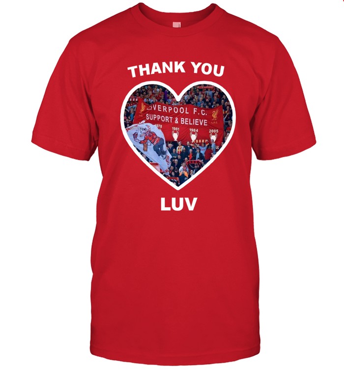 Jurgen Klopp Thank You Luv New Shirt