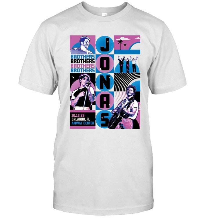 Jonas Brothers October 13, 2023 Amway Center Orlando, Fl T-Shirt