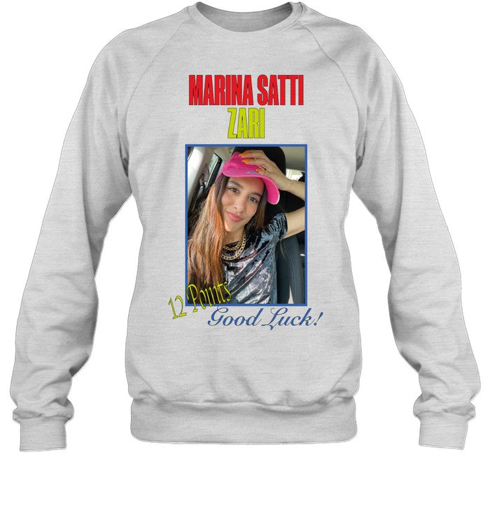Marina Satti Zari 12 Poimts Goodluck Shirt New